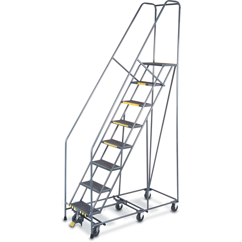 All Directional Ladders, 8 Steps, 16" Step Width, 80" Platform Height, Steel Infinity Industrial Services Inc.
