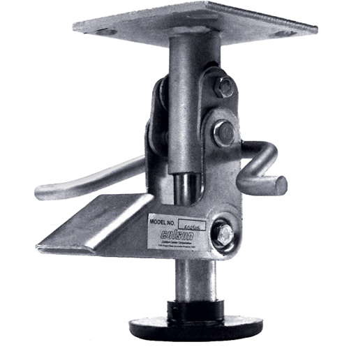 Floor Lock Brakes - Heavy-Duty, 4-3/4" Extended Height, 3-11/16" Retracted Height Infinity Industrial Services Inc.