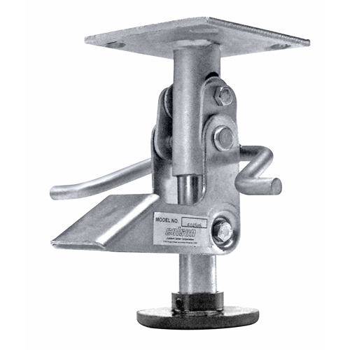 Heavy-Duty Floor Lock Brake, 6-43/64" Extended Height, 5-35/64" Retracted Height Infinity Industrial Services Inc.