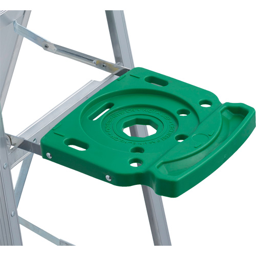 Commercial Duty Stepladders (2400 Series), 4', Aluminum, 225 lbs. Capacity, Type 2 Infinity Industrial Services Inc.