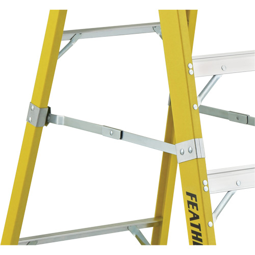 Industrial Heavy-Duty Platform Stepladders (6500 Series), 6', 300 lbs. Cap. Infinity Industrial Services Inc.