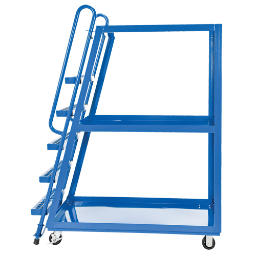 Chariot &agrave; cueillette, Acier, 27-7/8" la x 56-1/8" p, 3 tablettes, Capacit&eacute; 1000 lb Infinity Industrial Services Inc.