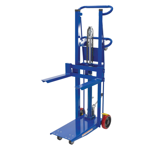Platform Lift Stacker, Foot Pump Operated, 750 lbs. Capacity, 52" Max Lift Infinity Industrial Services Inc.