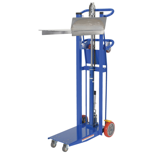 Hydra Lift Platform Stacker, Foot Pump Operated, 750 lbs. Capacity, 52" Max Lift Infinity Industrial Services Inc.
