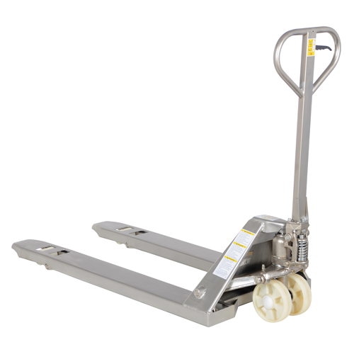 Pallet Truck, Stainless Steel, 48" L x 27" W, 5500 lbs. Capacity Infinity Industrial Services Inc.