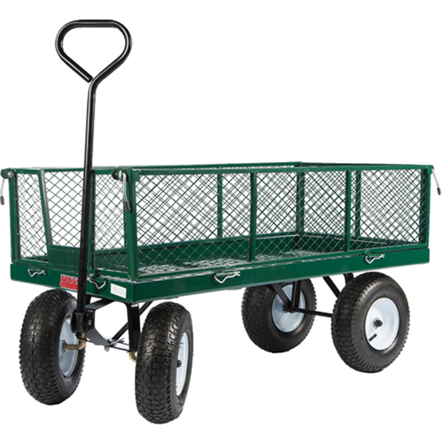 Chariots a/c&ocirc;t&eacute;s rabattables, 24" la x 48" la x Capacit&eacute; 800 lb Infinity Industrial Services Inc.