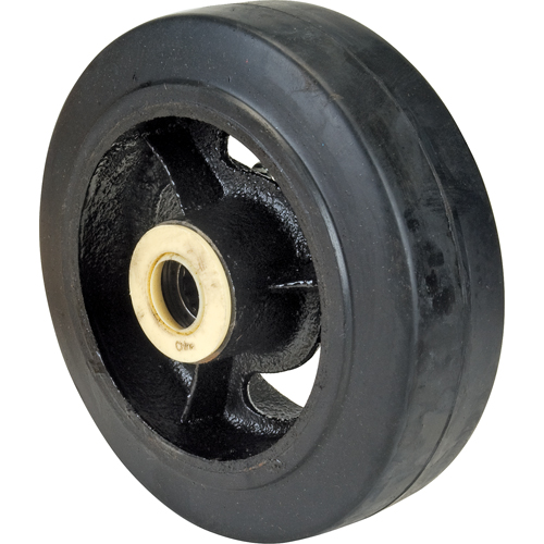 Rubber Wheels, 6" (152 mm) Dia. x 2" (51 mm) W, 550 lbs. (249 kg.) Capacity Infinity Industrial Services Inc.