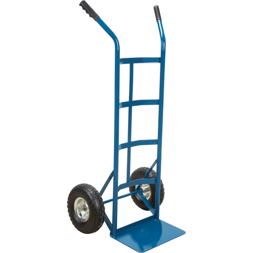 All-Welded Hand Truck, Dual Handle, Steel, 46" Height, 600 lbs. Capacity Infinity Industrial Services Inc.