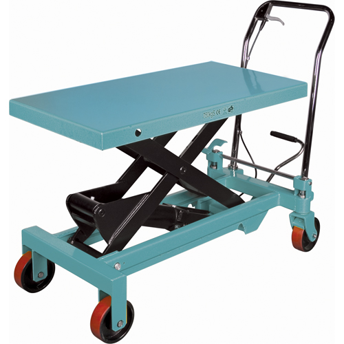 Heavy-Duty Hydraulic Scissor Lift Table, 39-3/8" L x 20-1/8" W, Steel, 1650 lbs. Capacity Infinity Industrial Services Inc.