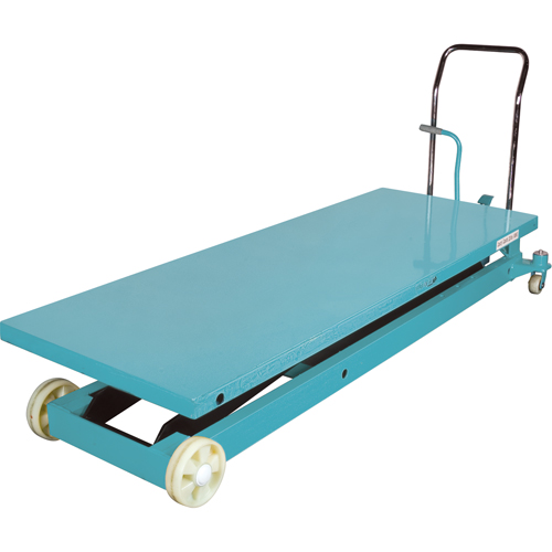Heavy-Duty Hydraulic Scissor Lift Table, 80-1/8" L x 29-1/2" W, Steel, 2200 lbs. Capacity Infinity Industrial Services Inc.