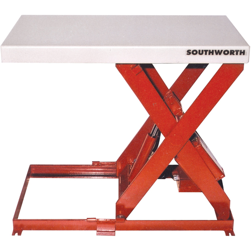 Scissor Lift Table, Steel, 36" L x 20" W, 550 lbs. Capacity Infinity Industrial Services Inc.