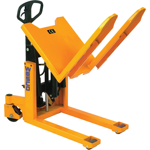 Ergonomic Pallet Tilter, 90° Tilt, 2200 lbs. Capacity, 51-2/3" L x 21-1/2" W x 44-1/4" H Infinity Industrial Services Inc.