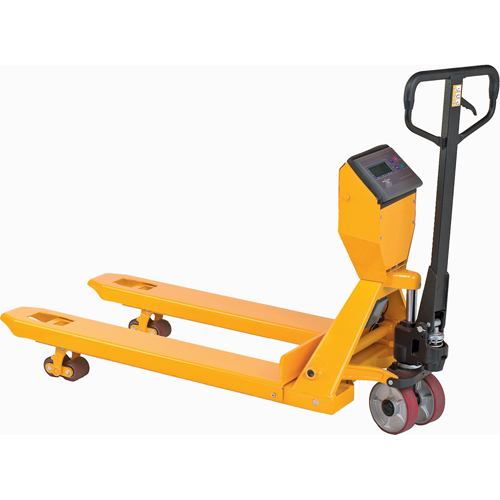 Digital Scale Pallet Truck, 27.5" L x 27.5" W, 5000 lbs. Cap. Infinity Industrial Services Inc.