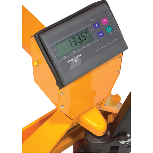 Digital Scale Pallet Truck, 27.5" L x 27.5" W, 5000 lbs. Cap. Infinity Industrial Services Inc.