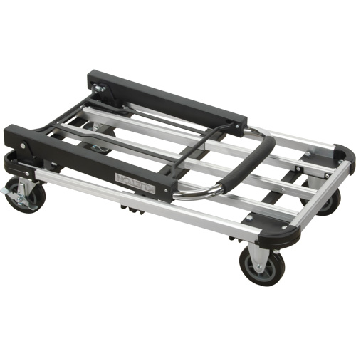 Foldable Platform Trucks, Aluminum, 300 lbs., 28" L x 16" W, 32" High Infinity Industrial Services Inc.