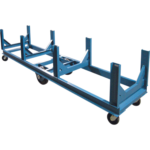 Chariot &agrave; berceaux, 96" lo x 28" la x 29" h, Capacit&eacute; de 5000 lb, Roue Ph&eacute;nolique Infinity Industrial Services Inc.