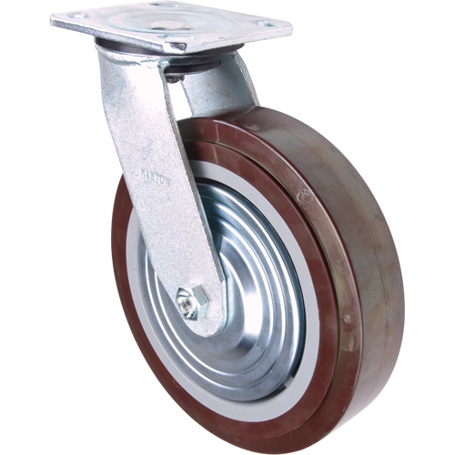 Roulette, Pivotant, 8" (203,2 mm), Polyur&eacute;thane, 1000 lb (453,6 kg) Infinity Industrial Services Inc.