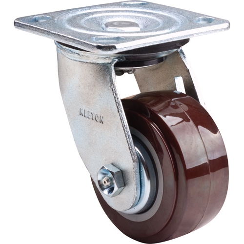 Roulette, Pivotant, 4" (101,6 mm), Polyur&eacute;thane,  Infinity Industrial Services Inc.