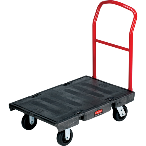 Heavy-Duty Platform Truck, 48" L x 24" W, 2500 lbs. Cap., Polyolefin Wheels Infinity Industrial Services Inc.