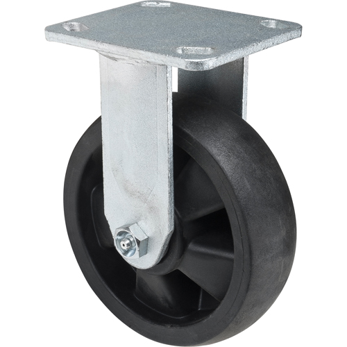 Roulettes haute temp&eacute;rature, Fixe, 6" (152,4 mm), Nylon, 880 lb (399 kg) Infinity Industrial Services Inc.