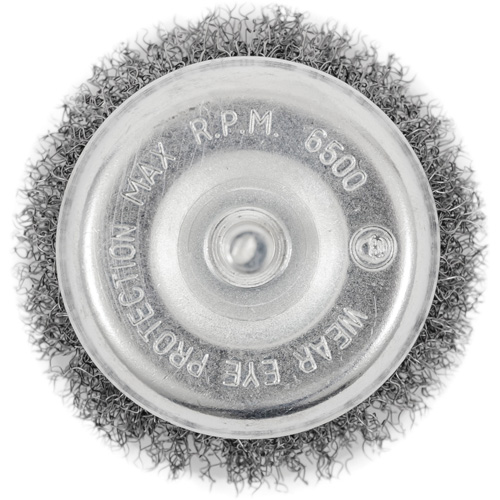 Brosse coupelle sertie sur tige Infinity Industrial Services Inc.