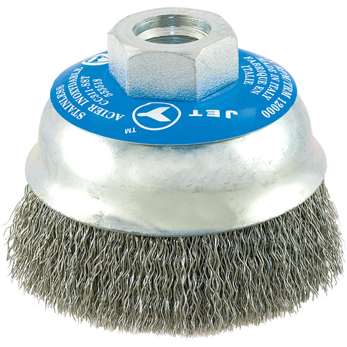 Brosse boisseau &agrave; fils cr&ecirc;p&eacute;s en acier inoxydable Infinity Industrial Services Inc.