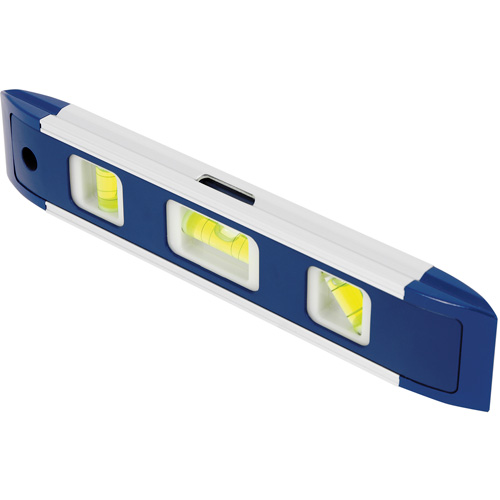 Torpedo Level, 9" L, Aluminum, 3 Vials, Magnetic Infinity Industrial Services Inc.