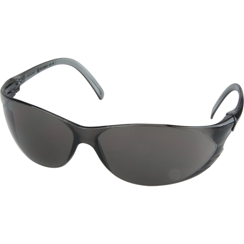 Lunettes de s&eacute;curit&eacute; s&eacute;rie Twister, Lentille Grise/fum&eacute;e, Anti-&eacute;gratignures, ANSI Z87+/R&eacute;pond ou surpasse la norme CSA Z94.3 Infinity Industrial Services Inc.
