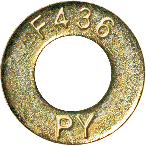 Structural Washer, 7/8", Yellow Zinc Infinity Industrial Services Inc.