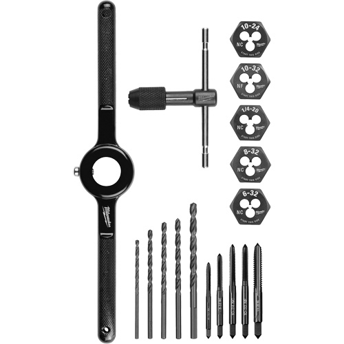 Tap and Die Set, 17 Pieces Infinity Industrial Services Inc.