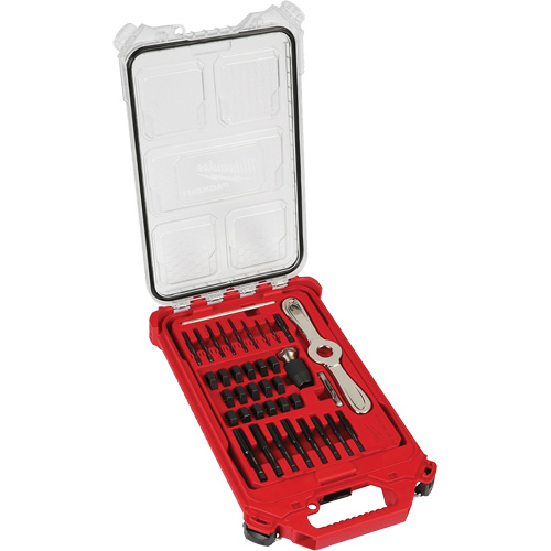 SAE Tap & Die PackOut Set with Hex-Lok 2-in-1 Handle, 38 Pieces Infinity Industrial Services Inc.