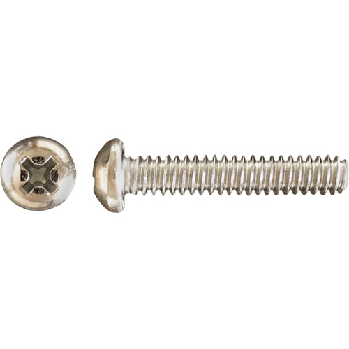 Pan Phillips HD Machine Screws, #6 x 1" L, Zinc Plated Infinity Industrial Services Inc.