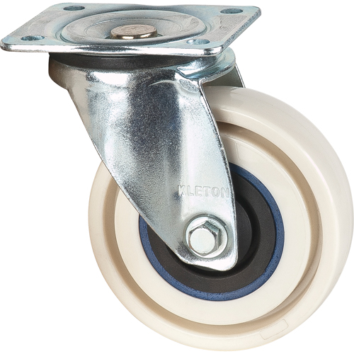 Roulettes sandwich, Pivotant, 5" (127 mm), Nylon, 440 lb (199,58 kg) Infinity Industrial Services Inc.