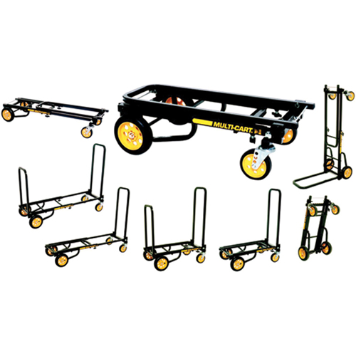 RockNRoller&reg; Multi-Cart&reg; 8-in-1 Equipment Transporter - Micro, Steel, 350 lbs. Capacity Infinity Industrial Services Inc.