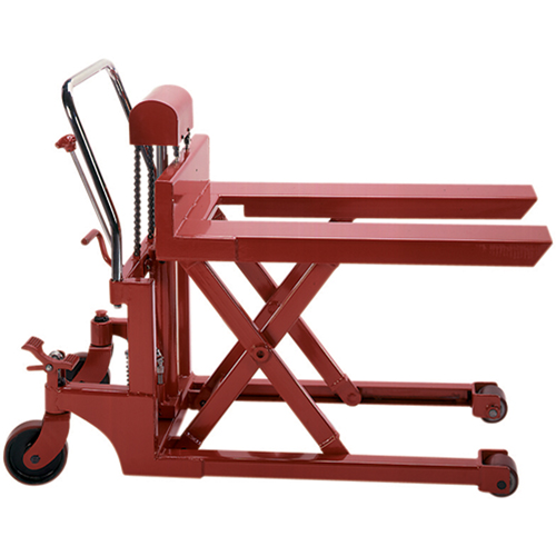 Scissor Pallet Lifter, 44" L x 27" W, Steel, 1100 lbs. Capacity Infinity Industrial Services Inc.