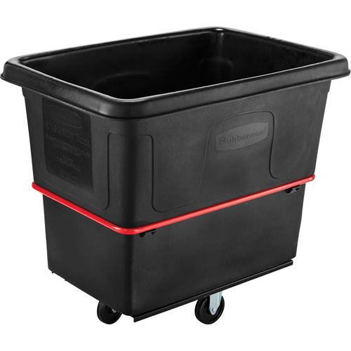 Chariot utilitaire &agrave; usage intensif, Plastique recycl&eacute; noir, 44-3/8" lo x 31" la x 38-1/4" h, Volume 16 pi³, Capacit&eacute; 1000 lb Infinity Industrial Services Inc.