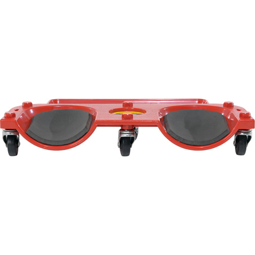 Rolling Knee Dolly, Plastic, Red, 350 lbs. Capacity Infinity Industrial Services Inc.