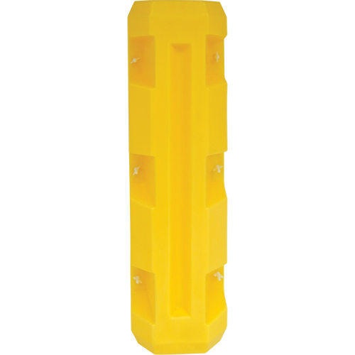 Slim Column Protector, 3" x 3" Inside Opening, 12" L x 12" W x 42" H, Yellow Infinity Industrial Services Inc.
