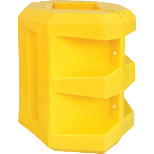 Short Column Protector, 6" x 6" Inside Opening, 24" L x 24" W x 24" H, Yellow Infinity Industrial Services Inc.