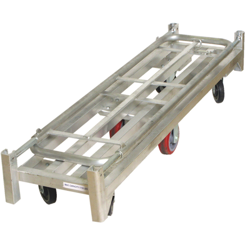 U-Boat Platform Truck, 59-1/2" L x 16" W, 1750 lbs. Capacity, Polyurethane Casters Infinity Industrial Services Inc.