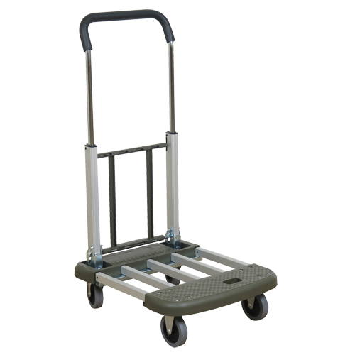 Telefolding Platform Truck, Aluminum, 330 lbs., 29-1/2" L x 17-1/2" W, 36-1/2" High Infinity Industrial Services Inc.