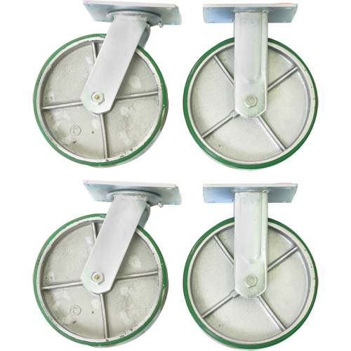 8" Caster Set for Platform Truck Infinity Industrial Services Inc.