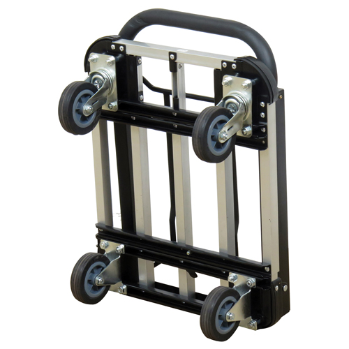 Folding Handle Platform Truck, Aluminum, 300 lbs., 28" L x 16" W, 37.75" High Infinity Industrial Services Inc.