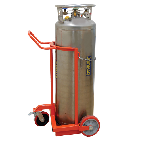Grand chariot LCC pour bouteille de gaz liquide, Roues Polyur&eacute;thane, Base de 20" la x 20" p, 1000 lb Infinity Industrial Services Inc.