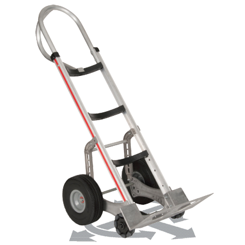 Diable autostabilisant, Prise En P, Aluminium, Hauteur de 55'', Capacit&eacute; 500 lb Infinity Industrial Services Inc.