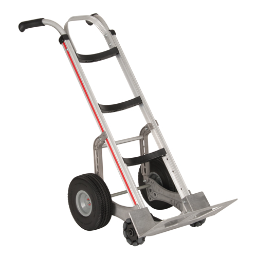 Diable autostabilisant, Prise Double, Aluminium, Hauteur de 55'', Capacit&eacute; 500 lb Infinity Industrial Services Inc.