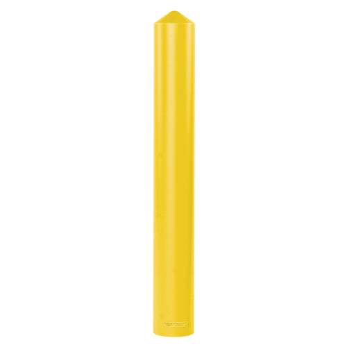 Smooth Bollard Cover, 6" Dia. x 56" L, Yellow Infinity Industrial Services Inc.