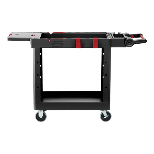 Heavy-Duty Adaptable Utility Cart, 2 Tiers, 17-3/4" x 36" x 46-1/5", 500 lbs. Capacity Infinity Industrial Services Inc.