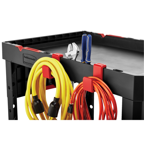 Heavy-Duty Adaptable Utility Cart, 2 Tiers, 17-3/4" x 36" x 46-1/5", 500 lbs. Capacity Infinity Industrial Services Inc.