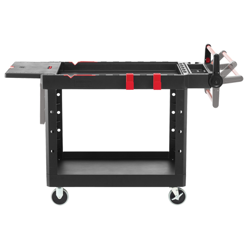 Heavy-Duty Adaptable Utility Cart, 2 Tiers, 25-1/5" x 36" x 51-1/2", 500 lbs. Capacity Infinity Industrial Services Inc.